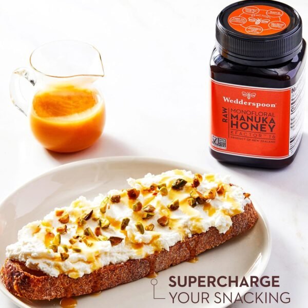 Wedderspoon Raw Premium Manuka Honey - Image 3