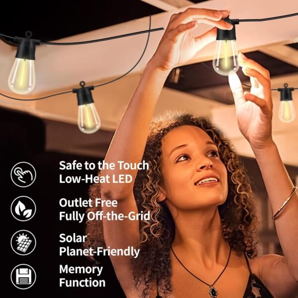 Solar String Lights for Outside - Image 5