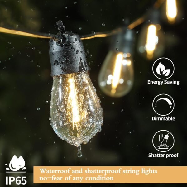 Solar String Lights for Outside - Image 4