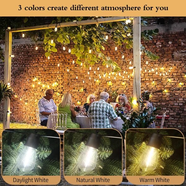 Solar String Lights for Outside - Image 6