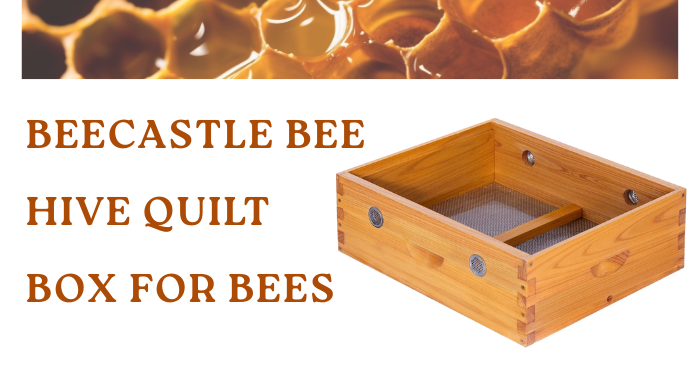 BeeCastle Bee Hive Quilt Box for Bees item 
